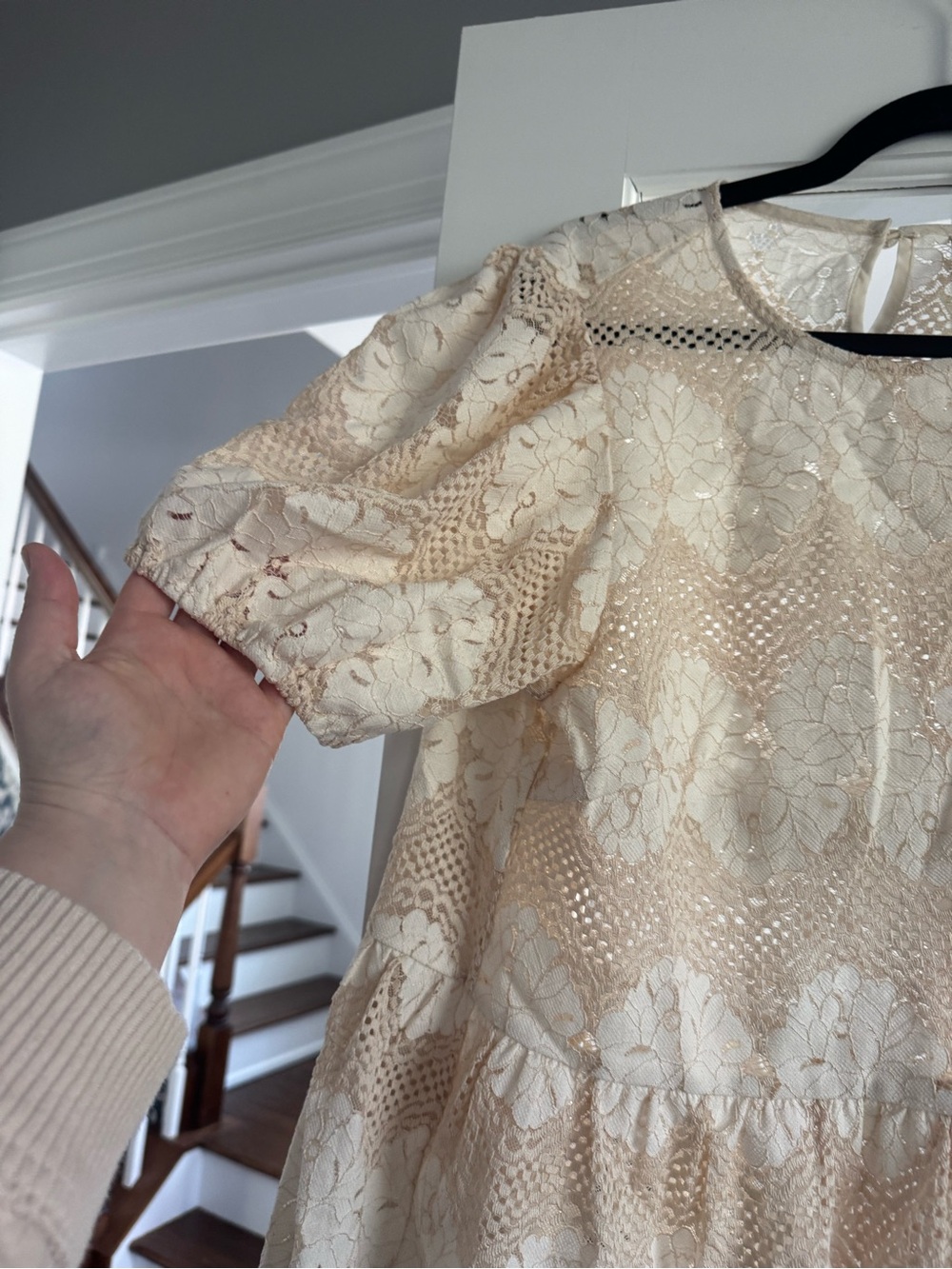 Anthropologie Dolan Left Coast Printed Peplum Top - Picture 5 of 8